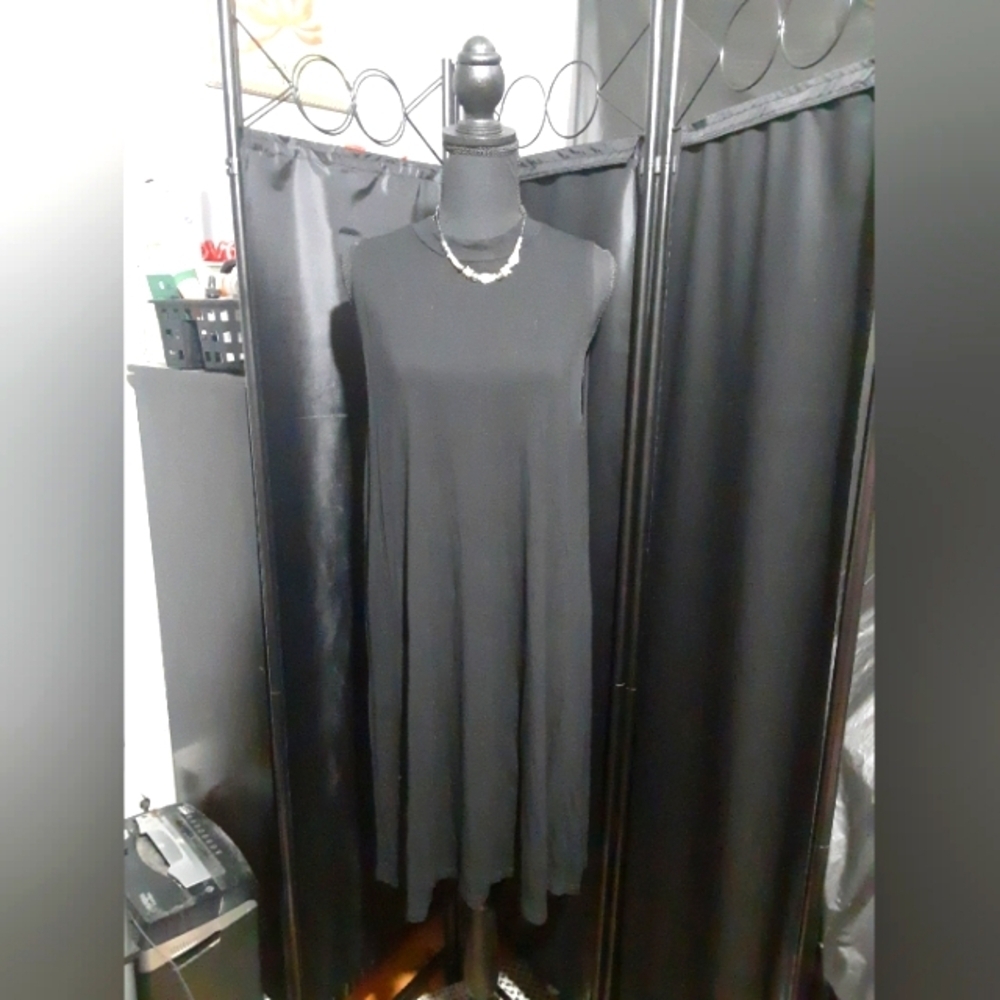 Madewell Women's Dress Sleeveless Black Size Large Minimalist Summer Spring